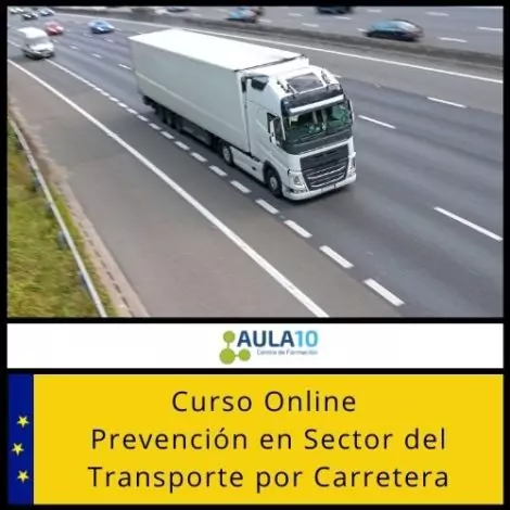 Curso Online Prevención en Sector del Transporte por Carretera