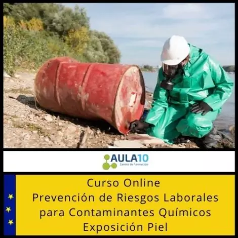 Curso online Prevención de Riesgos Laborales para Contaminantes Químicos Exposición Piel