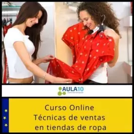 Curso online de técnicas de venta en tiendas de ropa
