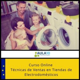 Curso Online Técnicas de Ventas en Tiendas de Electrodomésticos
