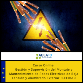 ELEE0610 Gestión y Supervisión del Montaje y Mantenimiento de Redes Eléctricas de Baja Tensión y Alumbrado Exterior (...