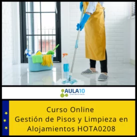 Gestión de Pisos y Limpieza en Alojamientos HOTA0208