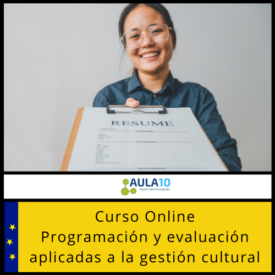 Curso Online Programación y Evaluación Aplicadas a la Gestión Cultural