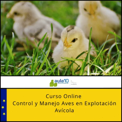 Curso Online Control y Manejo Aves en Explotación Avícola