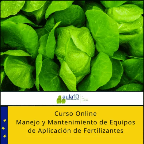 Curso Online Manejo y Mantenimiento de Equipos de aplicación de Fertilizantes