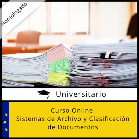 Curso Online Sistemas de Archivo y Clasificación de Documentos Acreditado