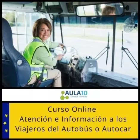 Curso Online Atención e Información a los Viajeros del Autobús o Autocar