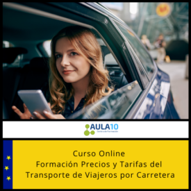 Curso online Formación Precios y Tarifas del Transporte de Viajeros por Carretera