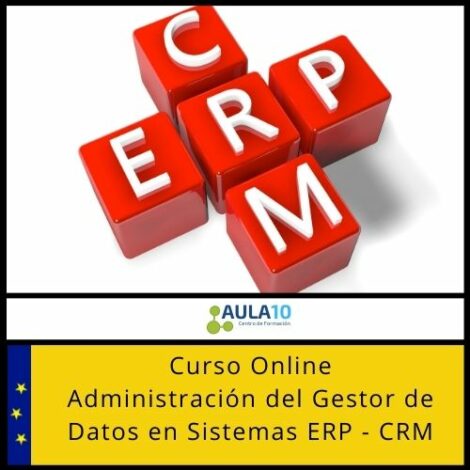 Curso Online Administración del Gestor de Datos en Sistemas ERP - CRM