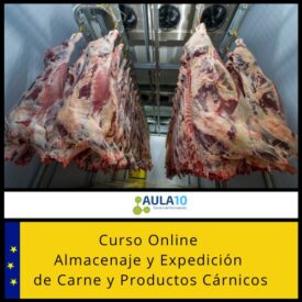 Curso Online Almacenaje y Expedición de Carne y Productos Cárnicos