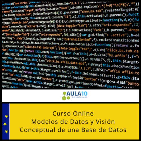 Curso Online Modelos de Datos y Visión Conceptual de una Base de Datos