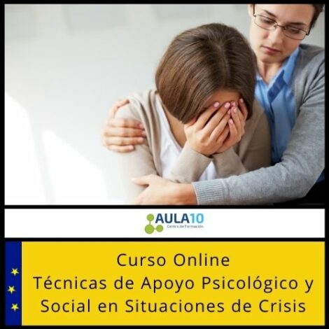 Curso Online Técnicas de Apoyo Psicológico y Social en Situaciones de Crisis