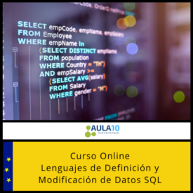 Lenguajes de Definición y Modificación de Datos SQL