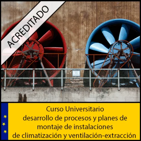 Curso Universitario Planes de Montaje de Instalaciones de Climatización