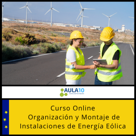 Curso Online Organización y Montaje de Instalaciones de Energía Eólica