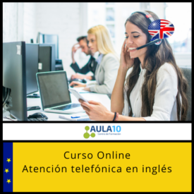 Curso Online Atención telefónica en Inglés
