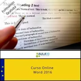 Curso Online Gratis Word 2016