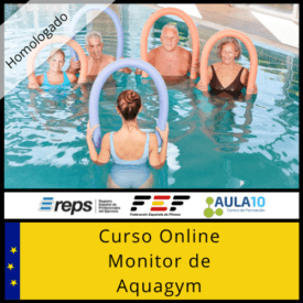 Curso Online de Monitor de Aquagym - Título acreditado por FEF