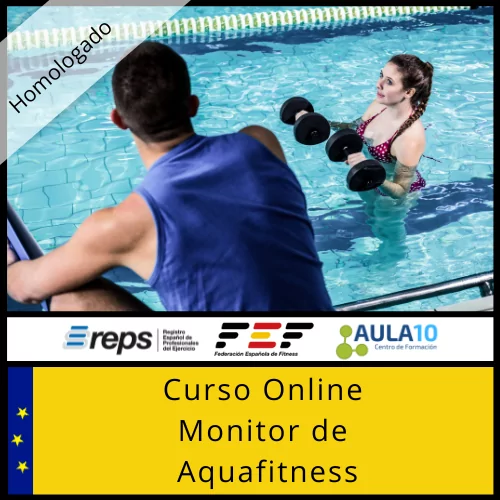 Curso de Monitor de Aquafitness (FEF) Con Título Acreditado