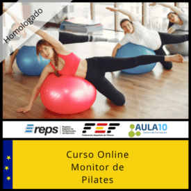 Curso Online Acreditado de Monitor de Pilates (FEF)
