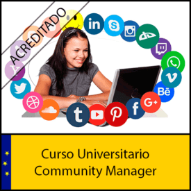 Community Manager Universidad Antonio de nebrija Curso online Creditos ECTS