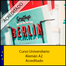 Alemán A2 Universidad Antonio de nebrija Curso online Creditos ECTS