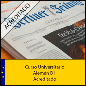 Alemán B1 Universidad Antonio de nebrija Curso online Creditos ECTS
