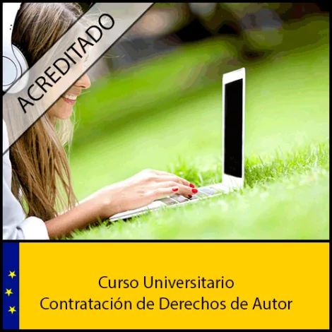 Contratación de Derechos de Autor Universidad Antonio de nebrija Curso online Creditos ECTS