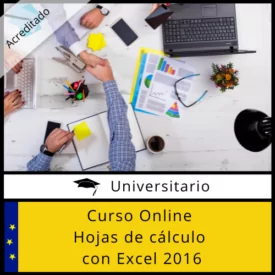Curso Hojas de Cálculo con Excel 2016 Online Homologado