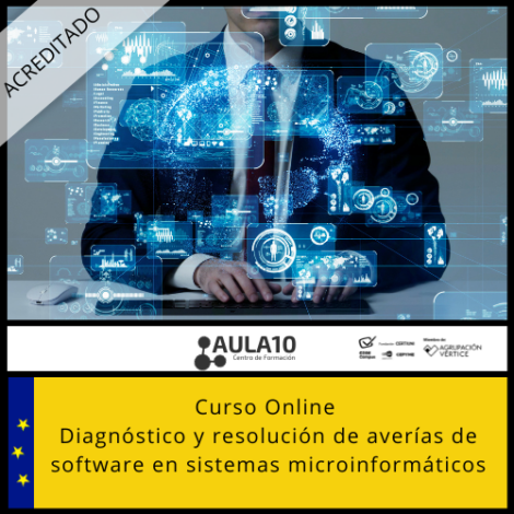 Curso Online Diagnóstico y Resolución de Averías de Software en Sistemas Microinformáticos