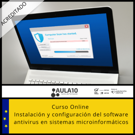 Curso Online Instalación y Configuración del Software Antivirus en Sistemas Microinformáticos