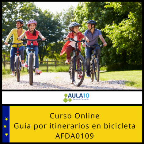 Guía por itinerarios en bicicleta AFDA0109