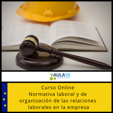 Curso Online Normativa Laboral y de Organización de las Relaciones Laborales en la Empresa