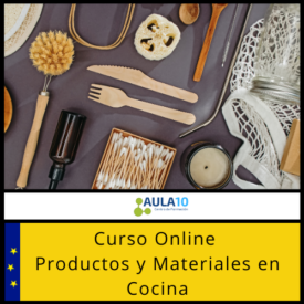 Curso Online Productos y Materiales en Cocina