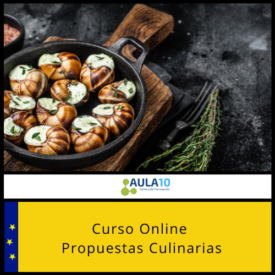 Curso Online Propuestas Culinarias
