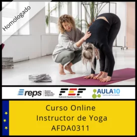 Curso Online Acreditado AFDA0311 Instructor de Yoga (FEF)