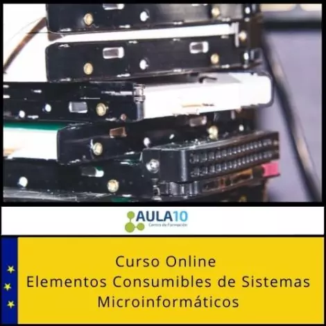 Curso Online Elementos Consumibles de Sistemas Microinformáticos