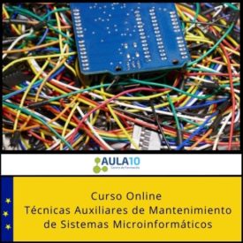 Curso Online Técnicas Auxiliares de Mantenimiento de Sistemas Microinformáticos