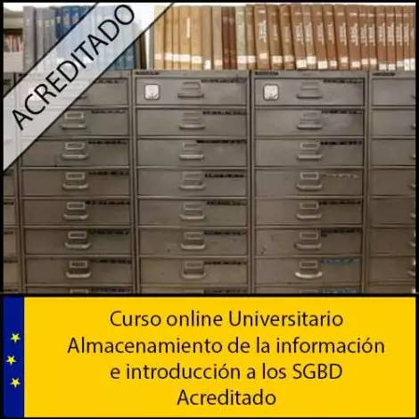 Almacenamiento de la Información e Introducción a los SGBD