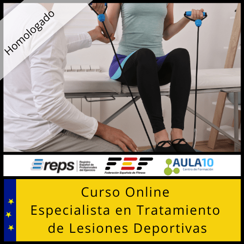 Curso Online Especialista en Tratamiento de Lesiones Deportivas | Título Oficial FEF