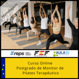 Curso Postgrado de Monitor de Pilates Terapéutico | Título Oficial FEF