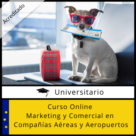 Curso Marketing y Comercial en Compañías Aéreas y Aeropuertos Acreditado