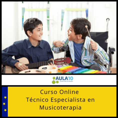 Curso online Técnico Especialista en Musicoterapia