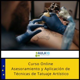 Curso Asesoramiento y Aplicación de Técnicas Tatuajes Artístico