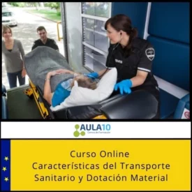 Curso Online Características del Transporte Sanitario y Dotación Material
