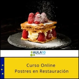 Curso Online Postres en Restauración