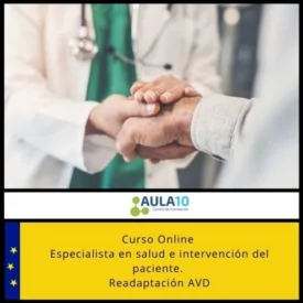 Curso online Especialista en salud e intervención del paciente. Readaptación AVD