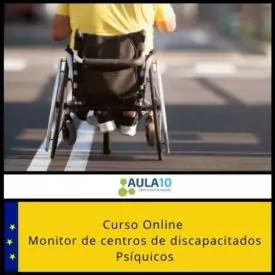 Curso online Monitor de centros de discapacitados Psíquicos