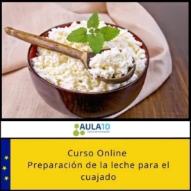 Curso online preparación de la leche para el cuajado
