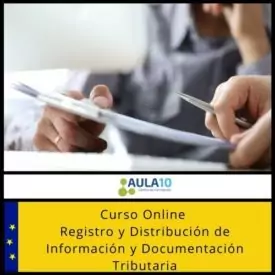 Curso Online Registro y Distribución de Información y Documentación Tributaria